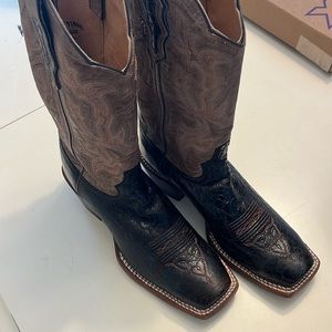 Double H Cattle Baron square toe boots 9D